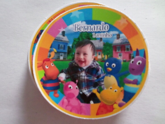 Rotulos para latinha backyardigans