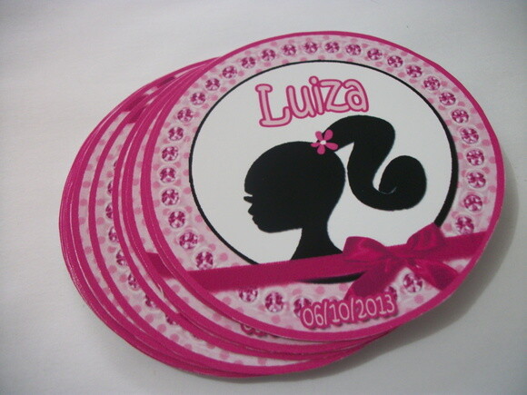 Rótulos Para Latinhas Barbie