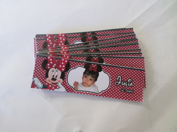 Rótulos Para Papinha da Minnie