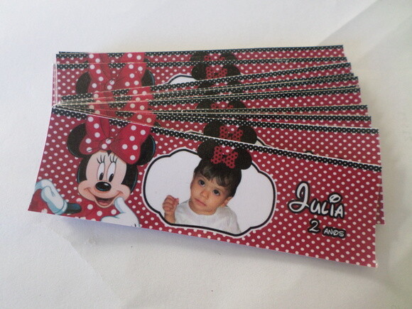 Rótulos Para Papinha da Minnie