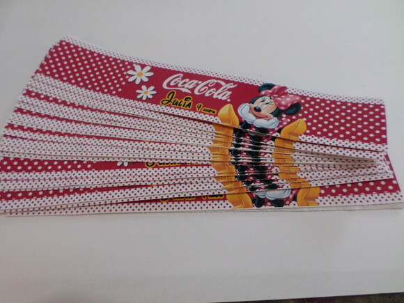 Rótulos Personalizado Para Coca Cola Minnie