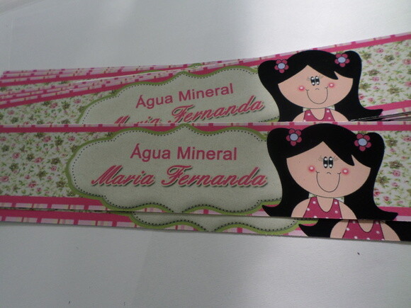 Rotulos Personalizados para Agua