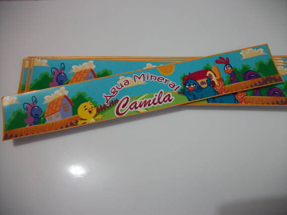 Rótulos Personalizados Para Agua Galinha Pintadinha