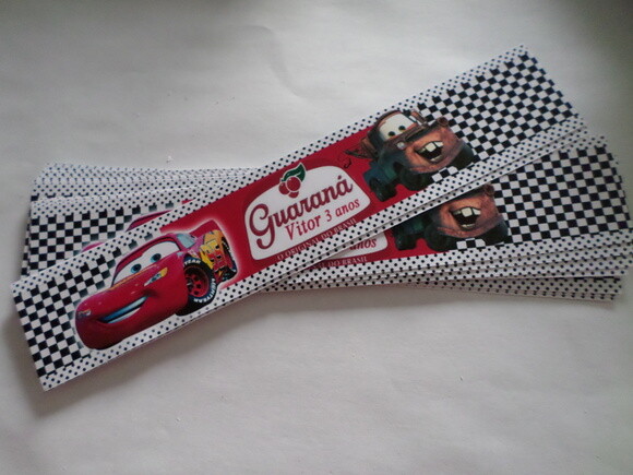 Rotulos Personalizados para Guarana Carros