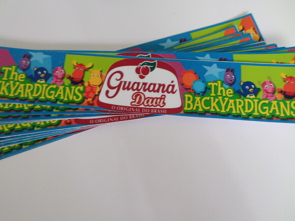 Rótulos Personalizados Para Guarana Backyardigans