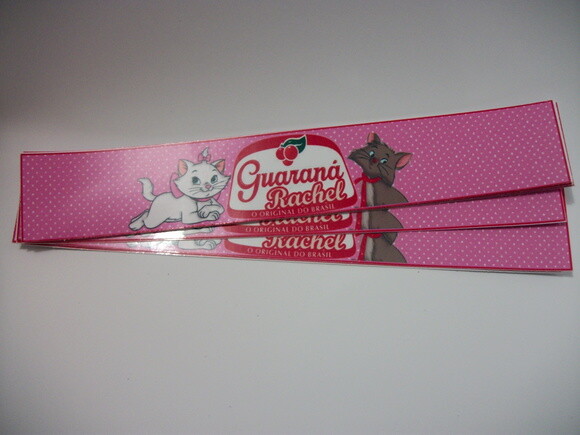 Rótulos Personalizados Para Guarana Gatinha Marie