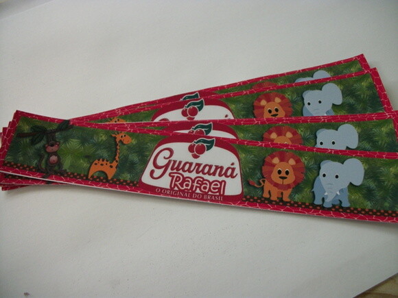 Rótulos Personalizados Para Guarana Safari