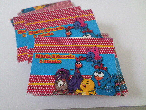 Rótulos Personalizados Para M&M Galinha Pintadinha