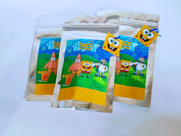 Saco Metalizado Bob Esponja