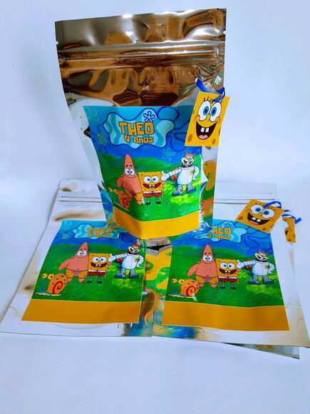Saco Metalizado Bob Esponja