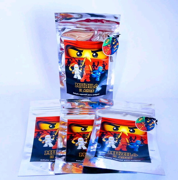 Saco Metalizado Ninjago
