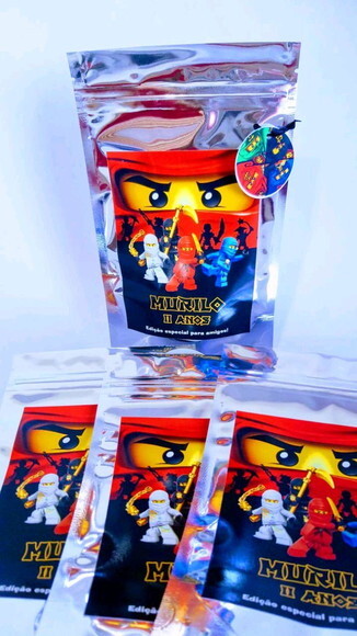 Saco Metalizado Ninjago
