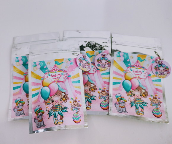 Saco Metalizado Personalizado Circo