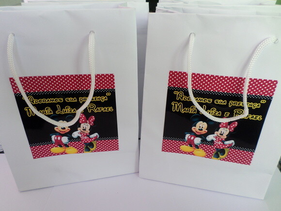 Sacola Personalizada Minnie