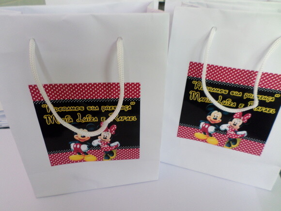 Sacola Personalizada Minnie