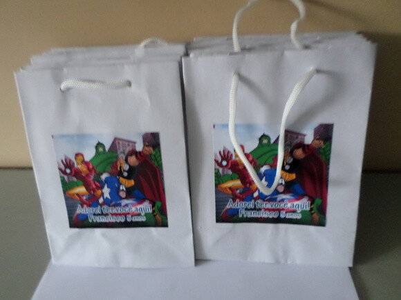 Sacola Personalizada os Vingadores
