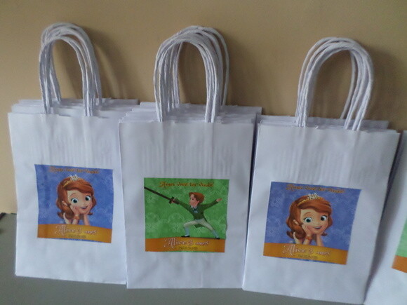 Sacola Personalizada Princesa Sofia