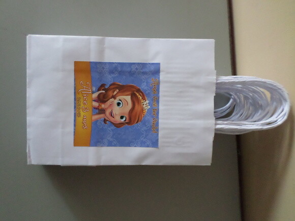 Sacola Personalizada Princesa Sofia
