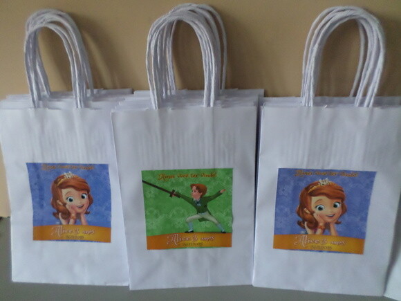 Sacola Personalizada Princesa Sofia