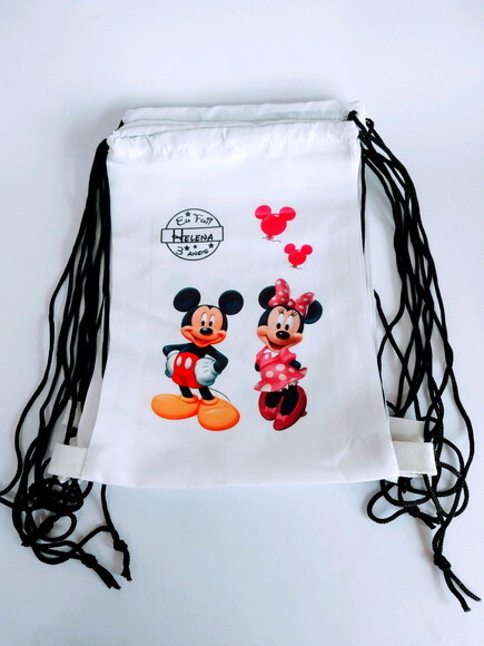 Sacolinhas Personalizadas Mickey e Minnie
