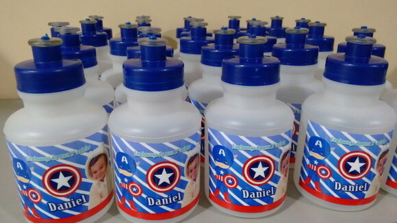 Squeeze Personalizado Capitão América