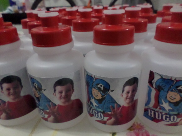 Squeezes Personalizados Capitão America
