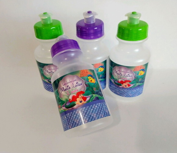 Squeezes Personalizados Pequena Sereia