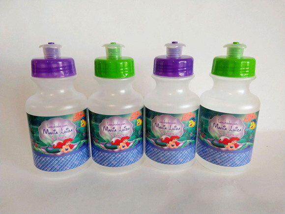 Squeezes Personalizados Pequena Sereia