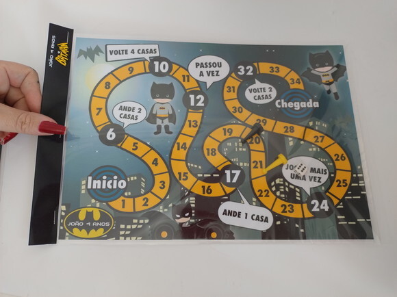 Tabuleiro Personalizado Batman