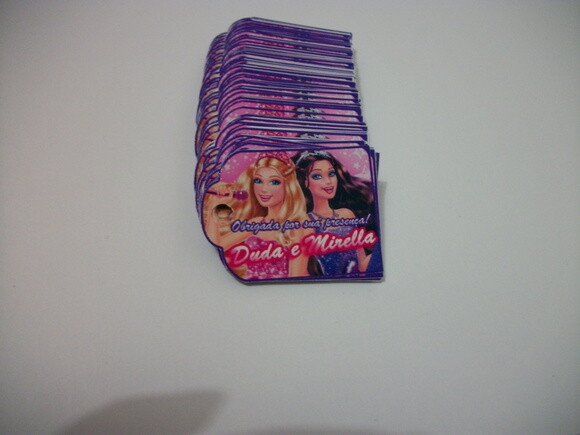 Tag Personalizado da Barbie Pop Star