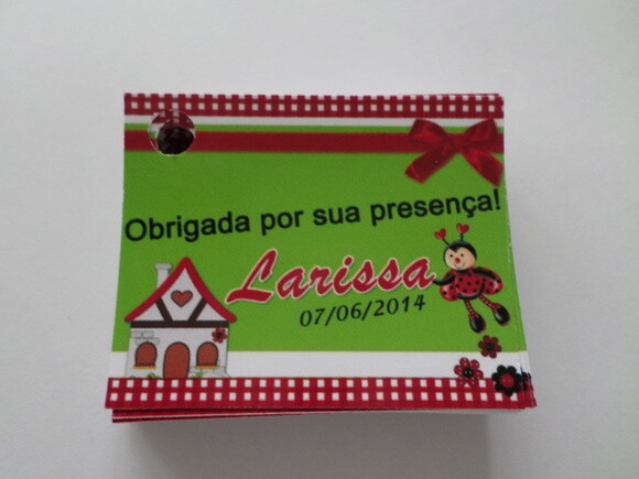 Tag Personalizado Joaninha
