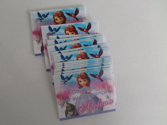 Tag Personalizado Princesa Sofia