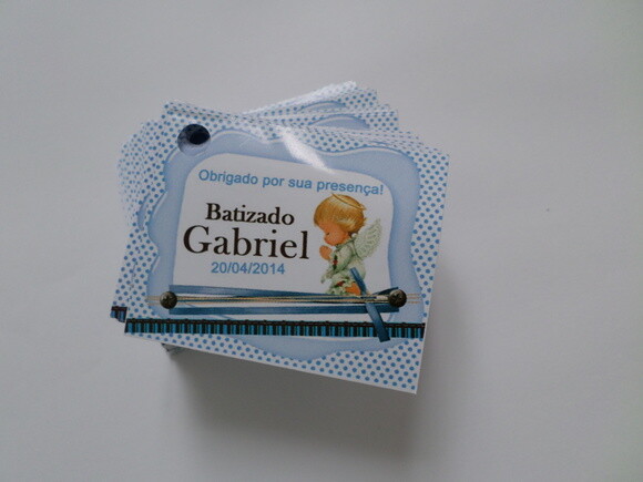 Tags Personalizado Batizado