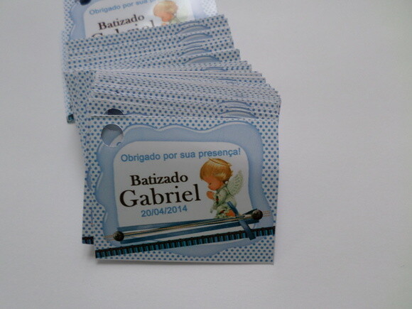 Tags Personalizado Batizado