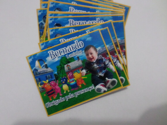 Tags Personalizados Backyardigans