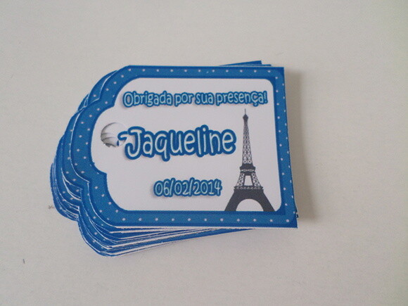 Tags Personalizados Barbie