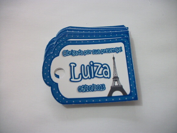 Tags Personalizados Barbie