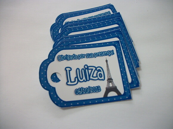 Tags Personalizados Barbie