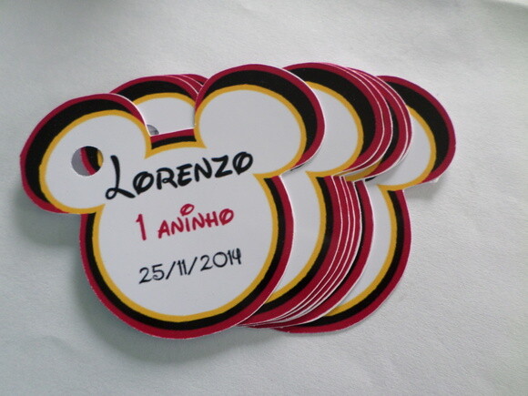 Tags Personalizados Mickey