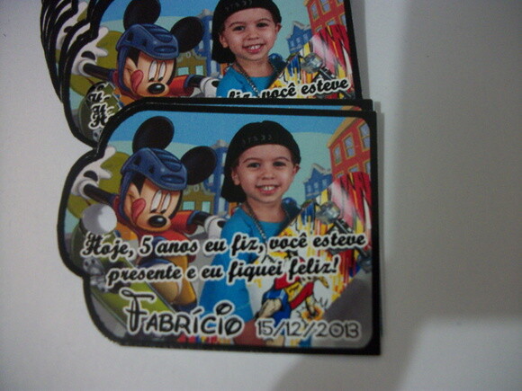 Tags Personalizados Mickey