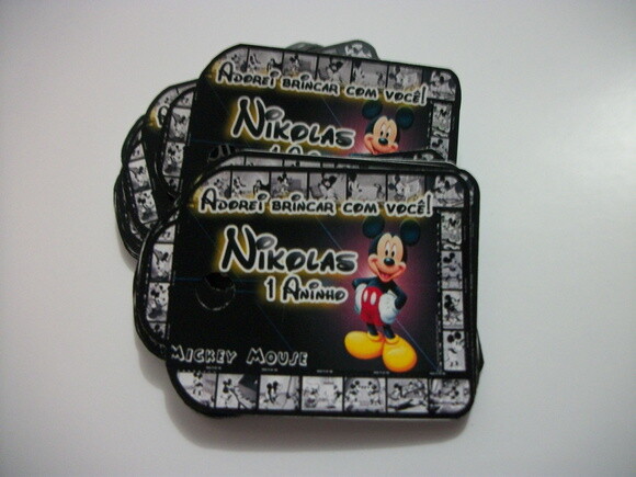 Tags Personalizados Mickey