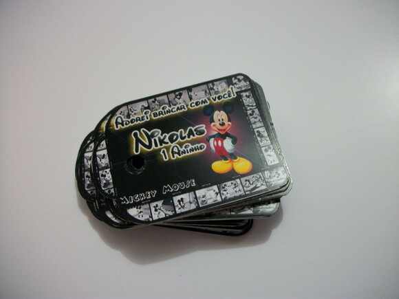 Tags Personalizados Mickey