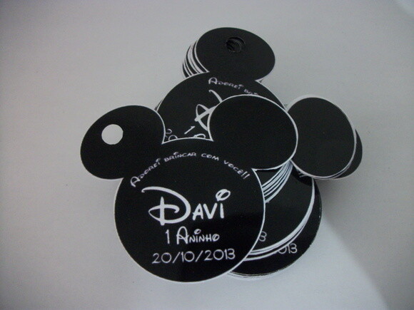 Tags Personalizados Mickey