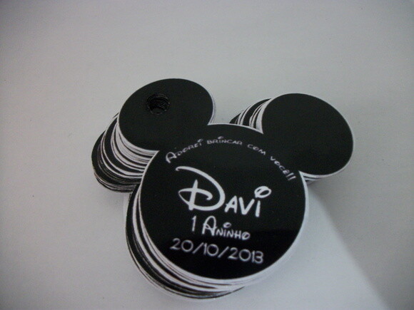Tags Personalizados Mickey