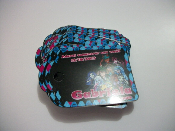 Tags Personalizados Monster High