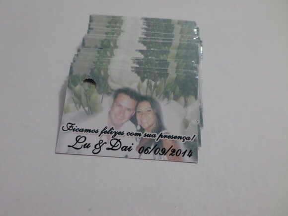 Tags Personalizados para Casamento