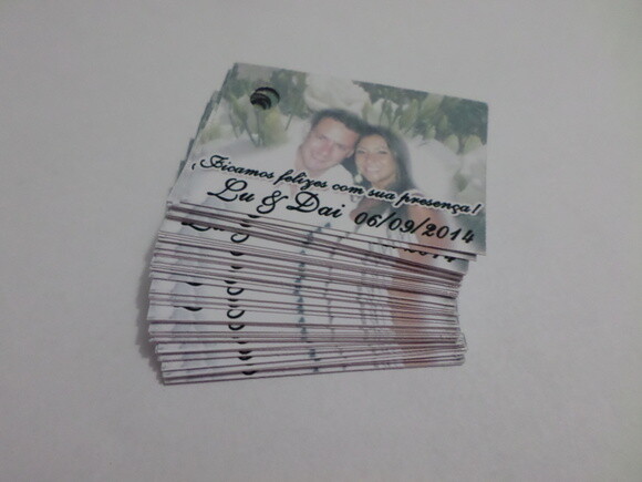 Tags Personalizados para Casamento