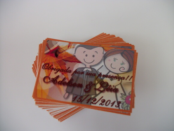 Tags Personalizados para Casamento