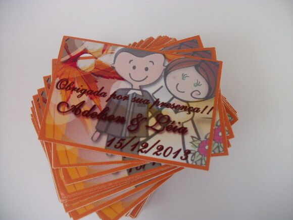 Tags Personalizados para Casamento
