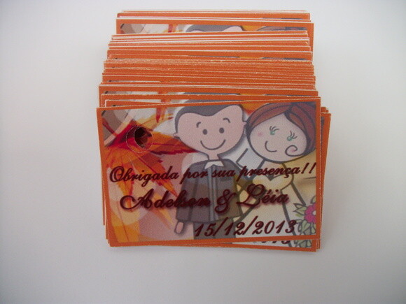 Tags Personalizados para Casamento